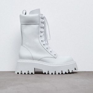 Zara Leather Boots